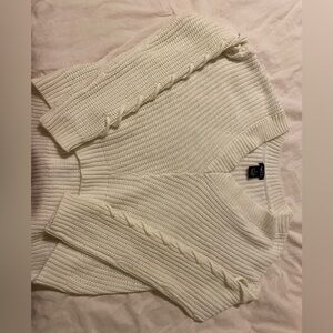 Rue 21 cream/off-white sweater